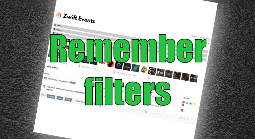 20200829rememberfilters ZwiftHacks